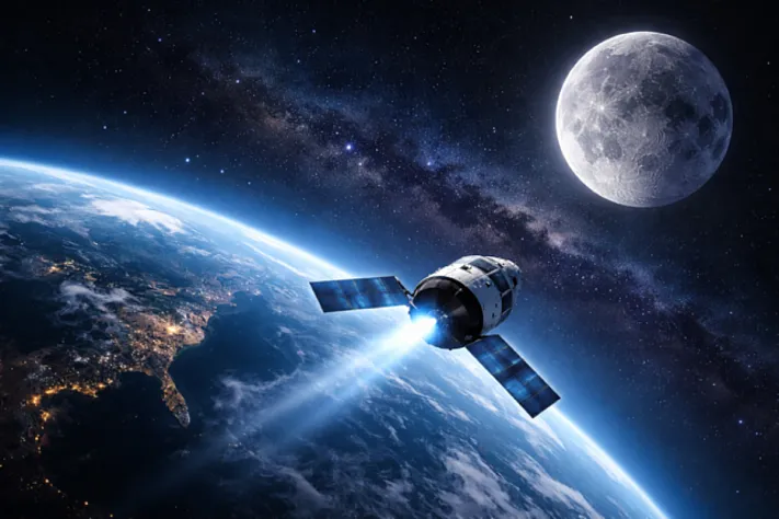 Люди впервые за полвека снова отправились к Луне
