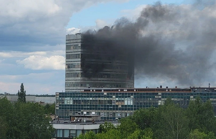 Шесть человек сгорели заживо в НИИ «Платан»