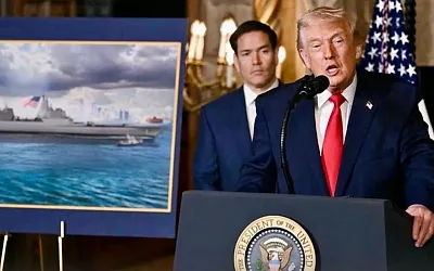 Трамп представил план «Золотого флота» и «кораблей класса Трамп»