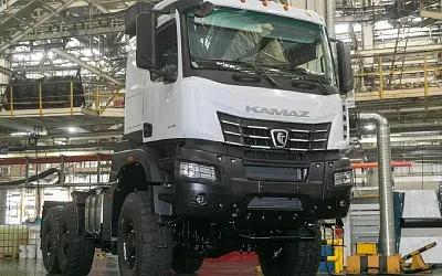Стартовало серийное производство нового тягача КАМАЗ