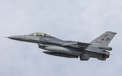 В Турции разбился F-16, пилот катапультировался