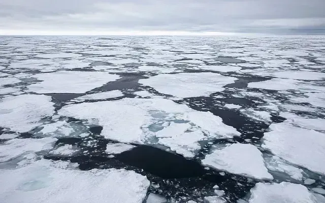 Арктика вернулась к рекордно низкому зимнему льду