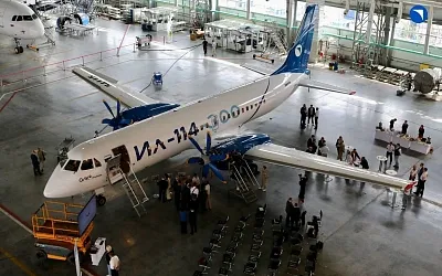 Ростех представил новый Ил-114-300