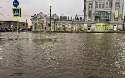 Череповец парализовало рекордным ливнем