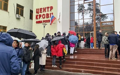 Более двух тонн крови для пострадавших от теракта сдали жители Москвы 