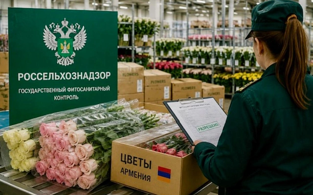 Россельхознадзор ограничивает ввоз цветов из Армении