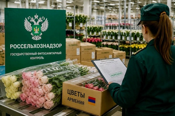 Россельхознадзор ограничивает ввоз цветов из Армении