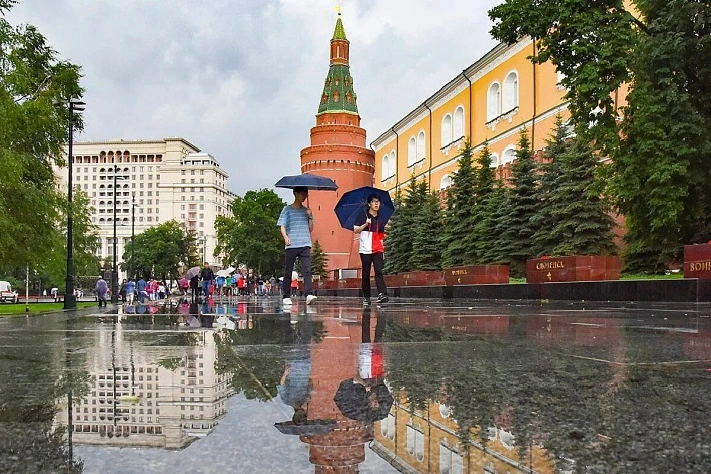 Москвичей ждут дождливые и прохладные выходные