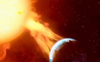 Солнечные бури могут оставить Землю без электричества и мобильной связи