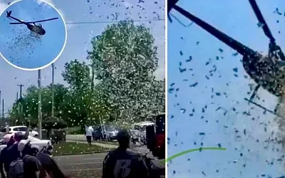 Зачем в Детройте с вертолёта сбросили тысячи долларов?