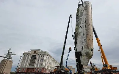 Над Верхней Пышмой подняли «Буран»