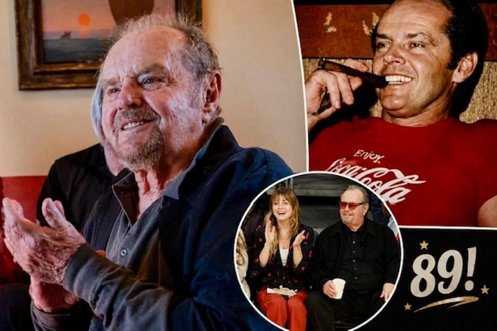 Джек Николсон появился на редком фото в 89 лет