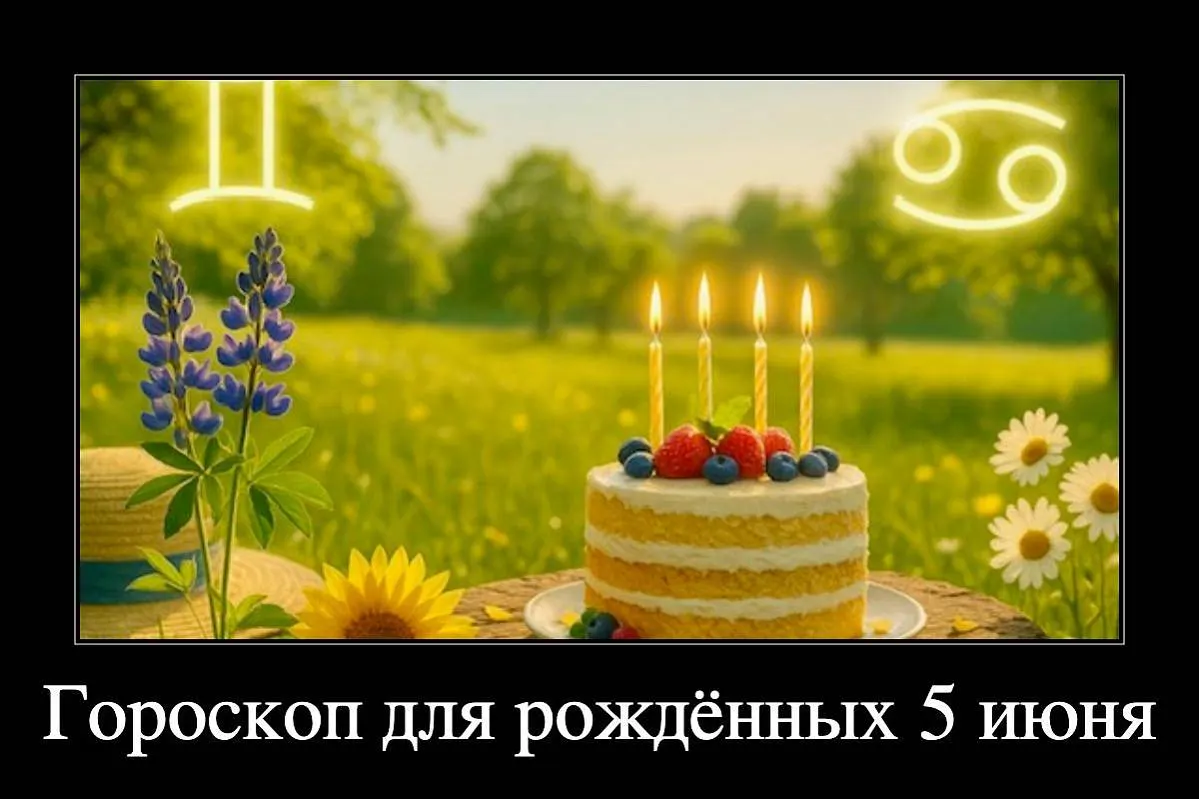 Гороскоп для рождённых 5 июня