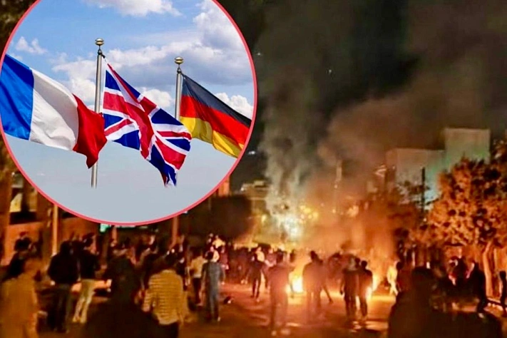 Франция, Британия и Германия осудили убийства протестующих в Иране