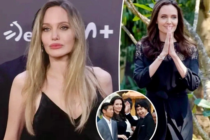 Анджелина Джоли готовит переезд из США в Камбоджу