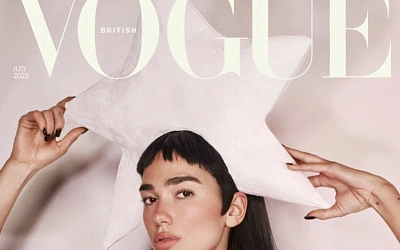 Дуа Липа подтвердила помолвку с Каллумом Тернером в фотосессии для Vogue