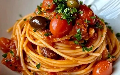 Паста Путтанеска — вкус Италии с ярким характером