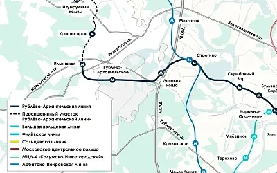 Началась проходка тоннеля Рублёво-Архангельской линии метро