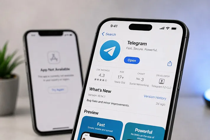 Telegram вернули в App Store после удаления
